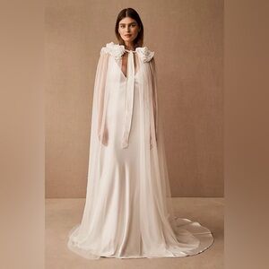 Sleeper Sheer Embellished Cape